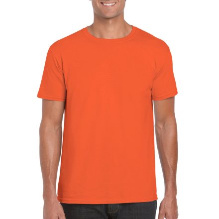 Softstyle rövid ujjú környakas póló, Gildan GI64000, Orange-M