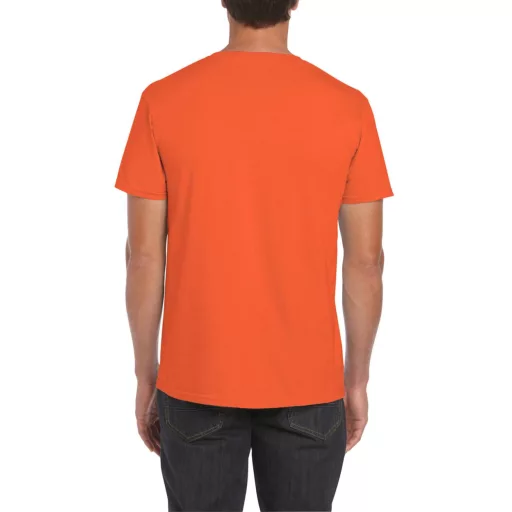 Softstyle rövid ujjú környakas póló, Gildan GI64000, Orange-M