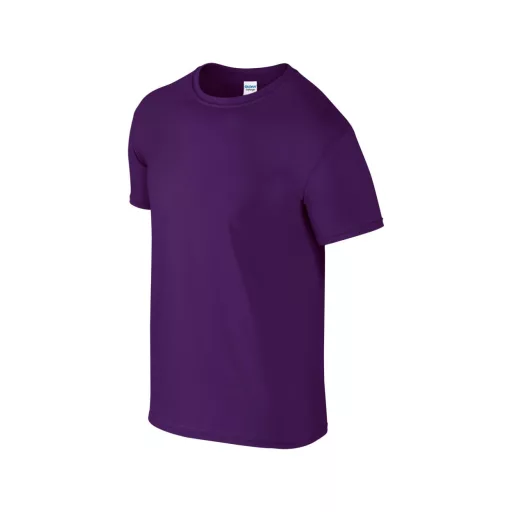 Softstyle rövid ujjú környakas póló, Gildan GI64000, Purple-L