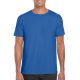 Softstyle rövid ujjú környakas póló, Gildan GI64000, Royal-5XL