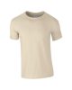 Softstyle rövid ujjú környakas póló, Gildan GI64000, Sand-4XL