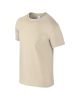 Softstyle rövid ujjú környakas póló, Gildan GI64000, Sand-4XL