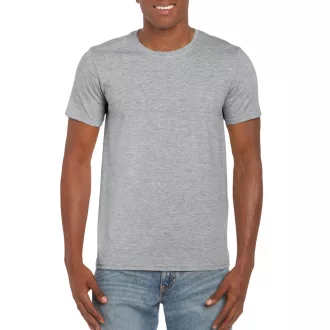   Softstyle rövid ujjú környakas póló, Gildan GI64000, RS Sport Grey-2XL