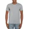 Softstyle rövid ujjú környakas póló, Gildan GI64000, RS Sport Grey-S