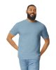 Softstyle rövid ujjú környakas póló, Gildan GI64000, Stone Blue-S