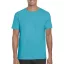 Softstyle rövid ujjú környakas póló, Gildan GI64000, Tropical Blue-L