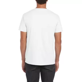   Softstyle rövid ujjú környakas póló, Gildan GI64000, White-2XL