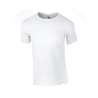   Softstyle rövid ujjú környakas póló, Gildan GI64000, White-2XL