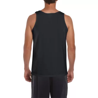   Softstyle ujjatlan férfi pamut póló, Gildan GI64200, Black-S