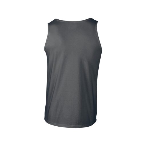 Softstyle ujjatlan férfi pamut póló, Gildan GI64200, Charcoal-2XL