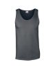 Softstyle ujjatlan férfi pamut póló, Gildan GI64200, Charcoal-S