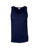 Softstyle ujjatlan férfi pamut póló, Gildan GI64200, Navy-XL