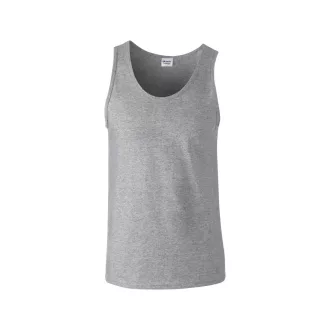   Softstyle ujjatlan férfi pamut póló, Gildan GI64200, RS Sport Grey-S