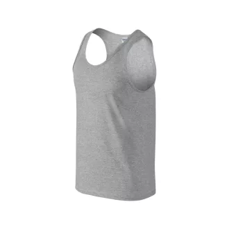   Softstyle ujjatlan férfi pamut póló, Gildan GI64200, RS Sport Grey-S