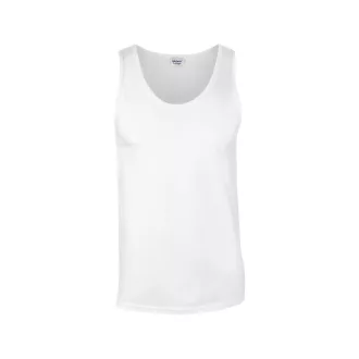   Softstyle ujjatlan férfi pamut póló, Gildan GI64200, White-2XL