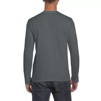   Softstyle hosszú ujjú pamut póló, Gildan GI64400, Charcoal-2XL