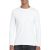 Softstyle hosszú ujjú pamut póló, Gildan GI64400, White-2XL