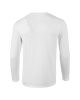 Softstyle hosszú ujjú pamut póló, Gildan GI64400, White-2XL