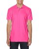 Softstyle dupla piké galléros póló, Gildan GI64800, Heliconia-4XL