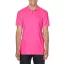 Softstyle dupla piké galléros póló, Gildan GI64800, Heliconia-4XL