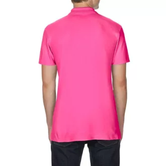   Softstyle dupla piké galléros póló, Gildan GI64800, Heliconia-4XL