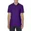 Softstyle dupla piké galléros póló, Gildan GI64800, Purple-2XL