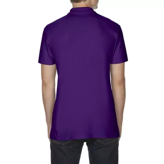   Softstyle dupla piké galléros póló, Gildan GI64800, Purple-S