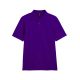 Softstyle dupla piké galléros póló, Gildan GI64800, Purple-XL