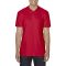Softstyle dupla piké galléros póló, Gildan GI64800, Red-3XL