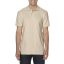 Softstyle dupla piké galléros póló, Gildan GI64800, Sand-XL