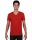 V-nyakú rövid ujjú pamut póló, Gildan GI64V00, Red-XL