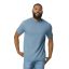 Klasszikus szabású körkötött póló, Gildan GI65000, Stone Blue-2XL
