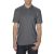DryBlend férfi galléros póló dupla piké anyagból, Gildan GI75800, Charcoal-M