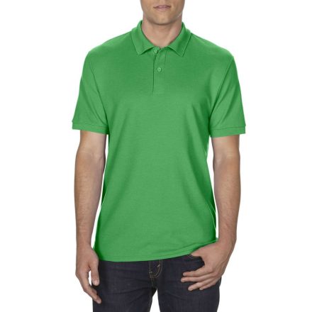DryBlend férfi galléros póló dupla piké anyagból, Gildan GI75800, Irish Green-2XL
