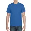 Rövid ujjú kereknyakú unisex póló, Gildan GI8000, Royal-2XL