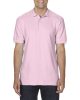 Prémium dupla piké kötésű galléros férfi póló, Gildan GI85800, Light Pink-S