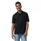 DryBlend rövid ujjú galléros férfi póló, Gildan GI8800, Black-S