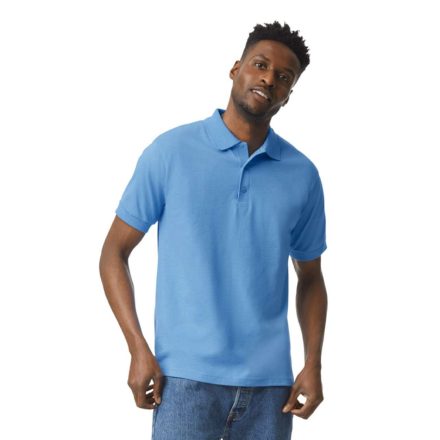 DryBlend rövid ujjú galléros férfi póló, Gildan GI8800, Carolina Blue-2XL