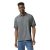 DryBlend rövid ujjú galléros férfi póló, Gildan GI8800, Graphite Heather-S