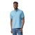 DryBlend rövid ujjú galléros férfi póló, Gildan GI8800, Light Blue-2XL