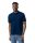DryBlend rövid ujjú galléros férfi póló, Gildan GI8800, Navy-L