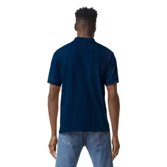   DryBlend rövid ujjú galléros férfi póló, Gildan GI8800, Navy-L