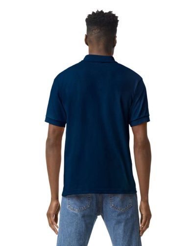 DryBlend rövid ujjú galléros férfi póló, Gildan GI8800, Navy-XL