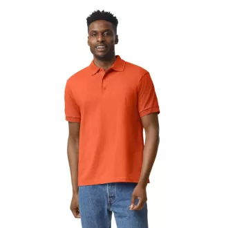   DryBlend rövid ujjú galléros férfi póló, Gildan GI8800, Orange-S