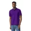 DryBlend rövid ujjú galléros férfi póló, Gildan GI8800, Purple-2XL