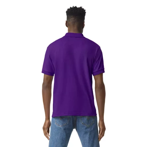 DryBlend rövid ujjú galléros férfi póló, Gildan GI8800, Purple-XL