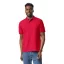DryBlend rövid ujjú galléros férfi póló, Gildan GI8800, Red-XL