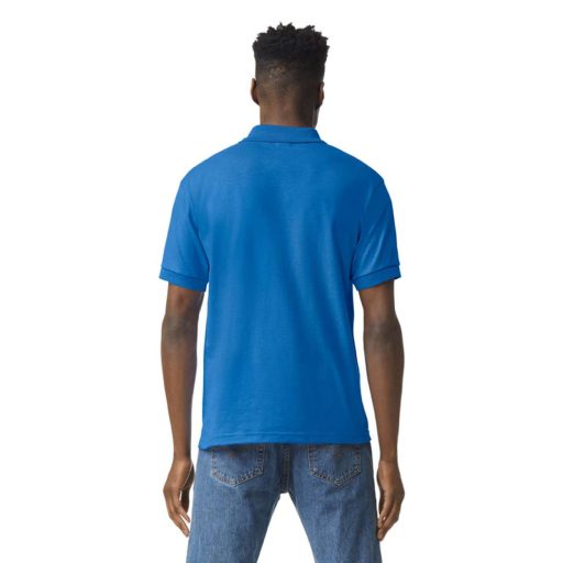 DryBlend rövid ujjú galléros férfi póló, Gildan GI8800, Royal-XL