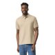 DryBlend rövid ujjú galléros férfi póló, Gildan GI8800, Sand-2XL