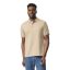 DryBlend rövid ujjú galléros férfi póló, Gildan GI8800, Sand-S